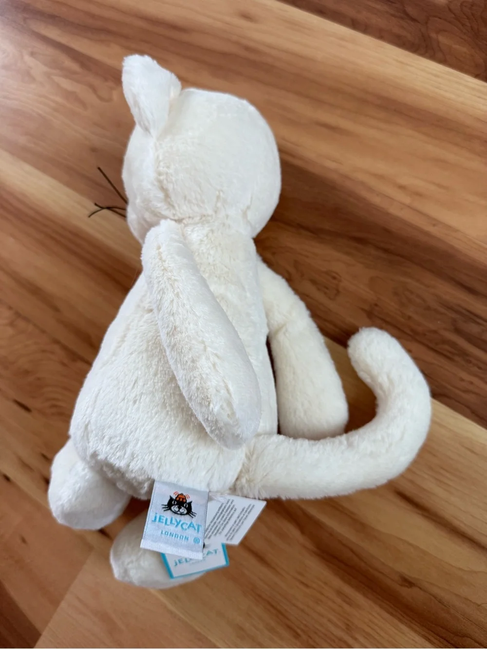 Jellycat Bashful Kitten Cream NWT